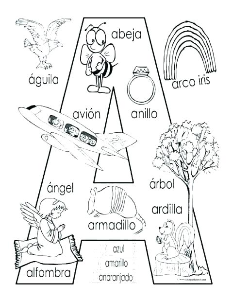 Coloring Pages In Spanish Free Coloring Pages Spanish Colors 480x621 Coloring Pages In Spanish Free Coloring Pages Spanish Colors