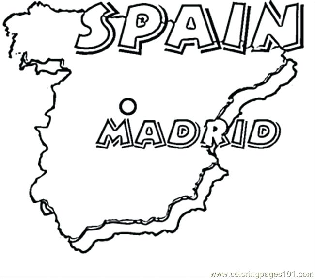 Christmas Coloring Pages Spanish Map Page Free X Pixels 650x575 Christmas Coloring Pages Spanish Map Page Free X Pixels