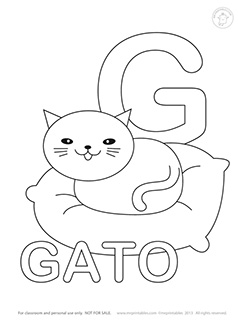 Spanish Alphabet Coloring Pages 238x320 Spanish Alphabet Coloring Pages