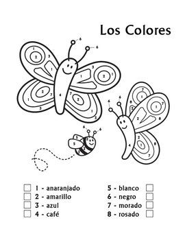 270x350 Coloring Pages Spanish Numbers New Page Free Printable To Color