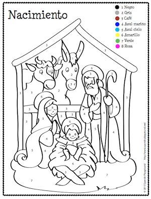 Spanish Christmas Color By Number Spanish Christmas, Spanish 300x394 Spanish Christmas Color By Number Spanish Christmas, Spanish