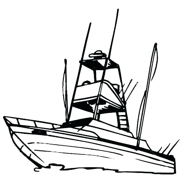 600x600 Boats Coloring Pages Impair.co