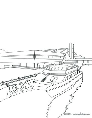 364x470 Motor Boat Coloring Pages