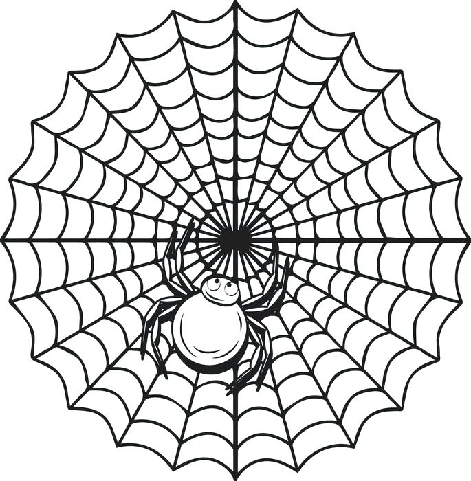 685x700 Spider Coloring Page Free Printable Spider Coloring Page For Kids