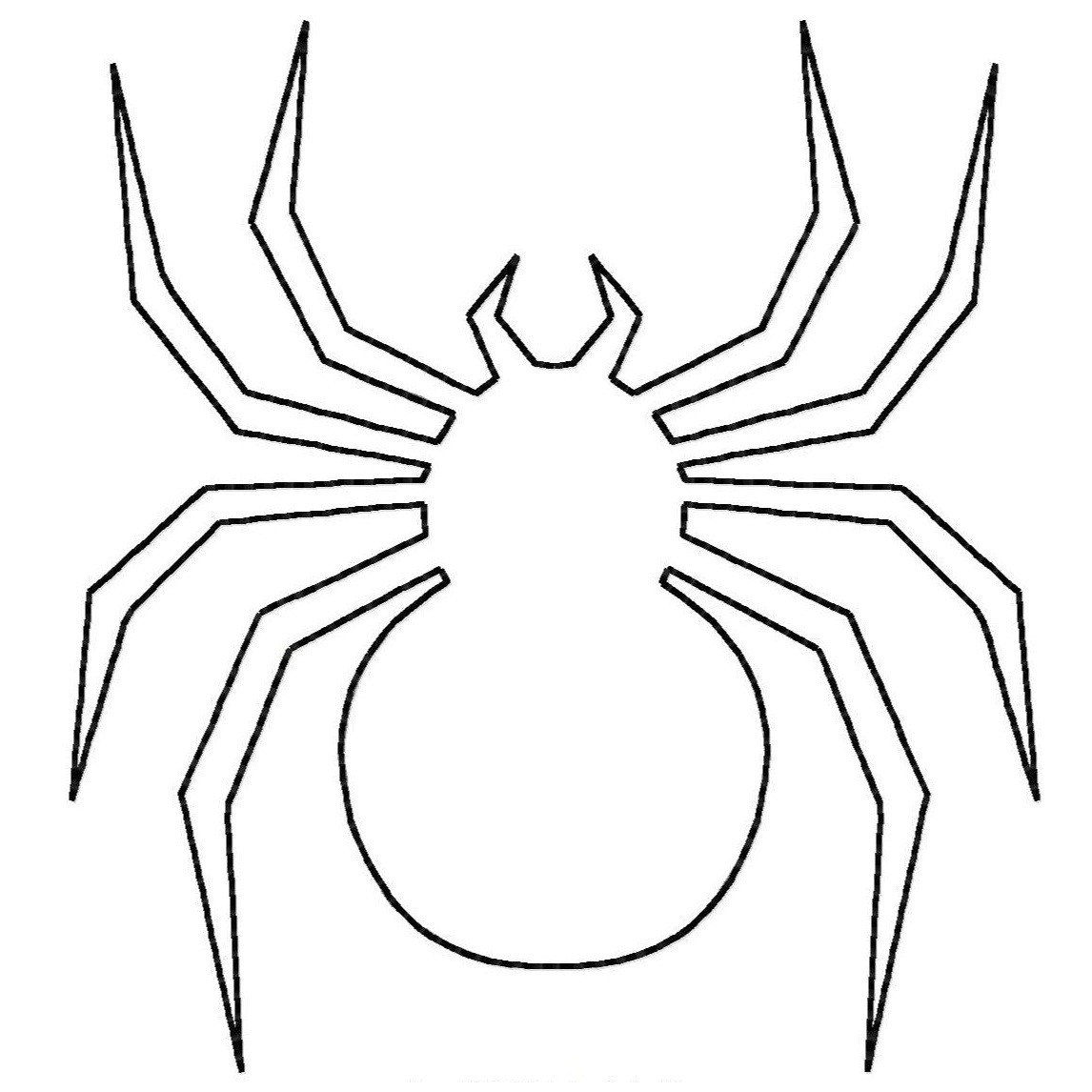 1146x1146 Spider Coloring Pages For Toddler