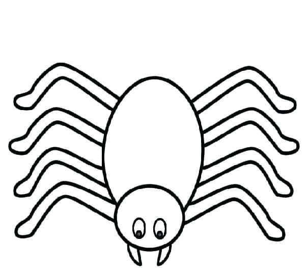 Spider Coloring Pages For Kids at GetColorings.com | Free printable ...