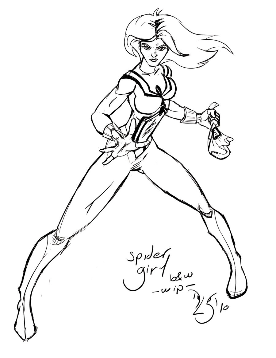 900x1165 Spider Woman Coloring Pages Spider Woman Coloring Pages Spider