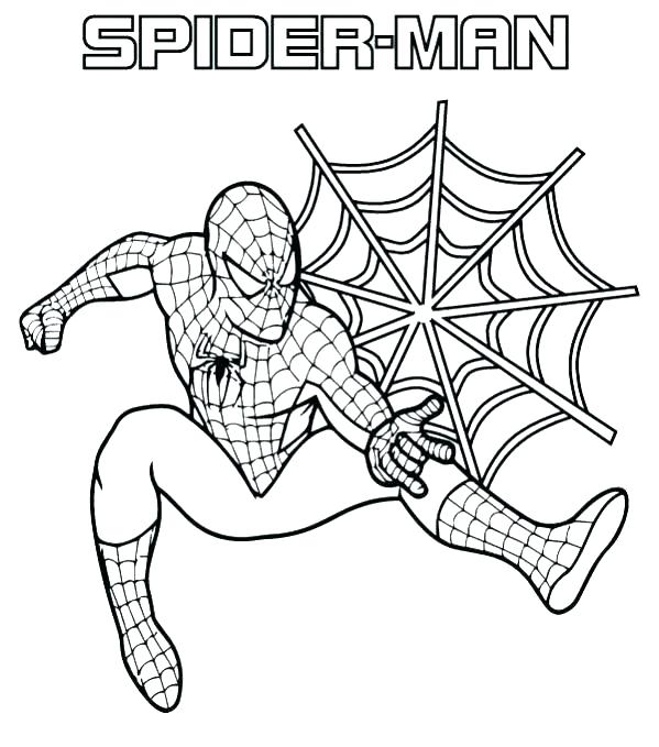 Spiderman Coloring Pages Free Also Coloring Books Coloring Book 599x679 Spiderman Coloring Pages Free Also Coloring Books Coloring Book
