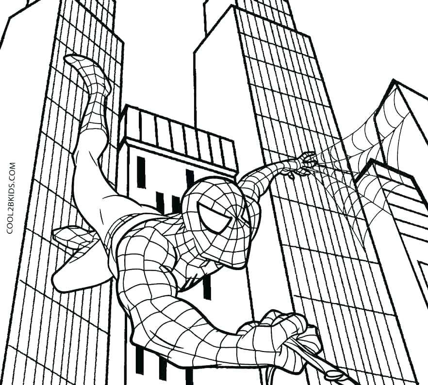 882x794 Coloring Pages Of Spiderman Coloring Sheets 3 Coloring Pages