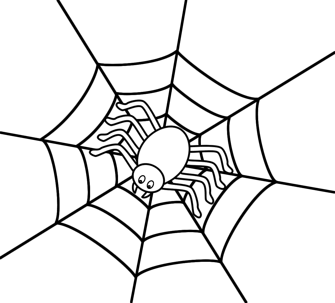 1164x1052 Growth Spider Web Coloring Page Capricus Me