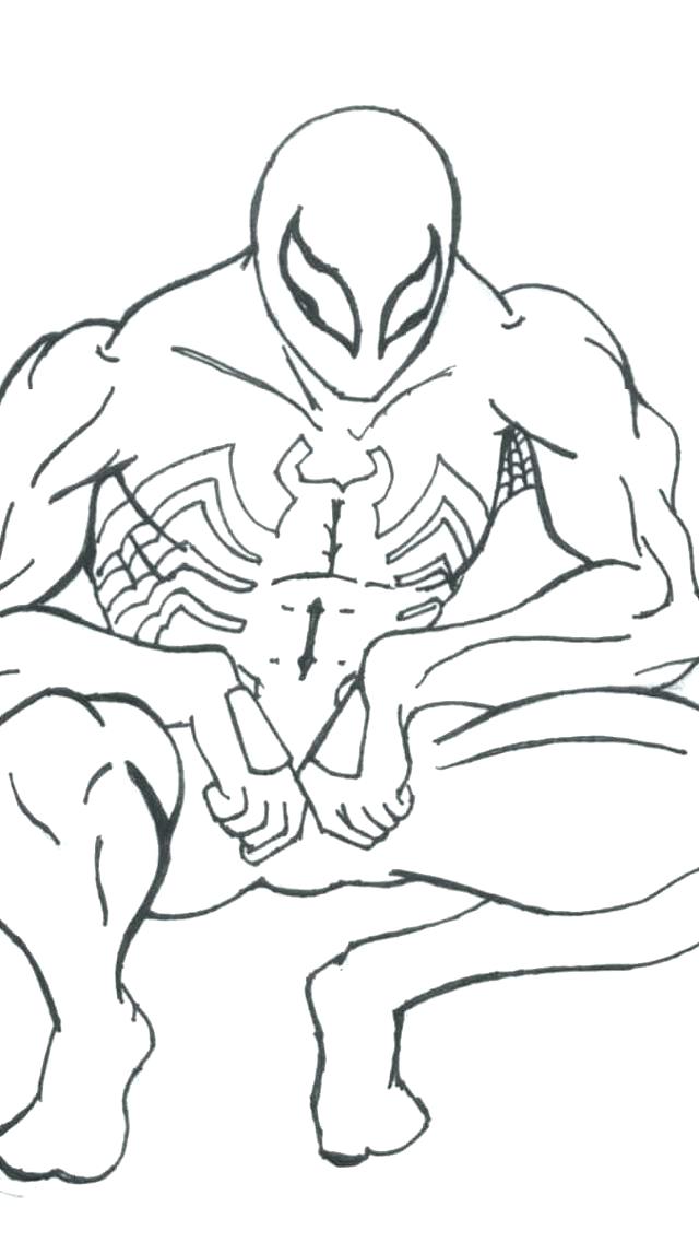640x1136 Spiderman 3 Coloring Pictures Printable Coloring Black Coloring