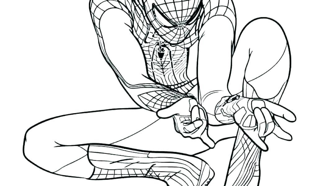1024x600 Ultimate Spider Man Coloring Pages Spider Man Coloring Pictures