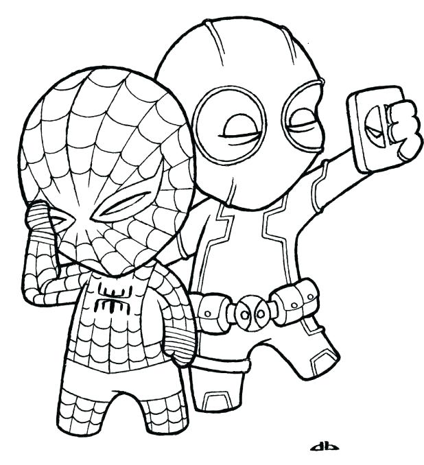 618x678 Spiderman 3 Coloring Pages Murs