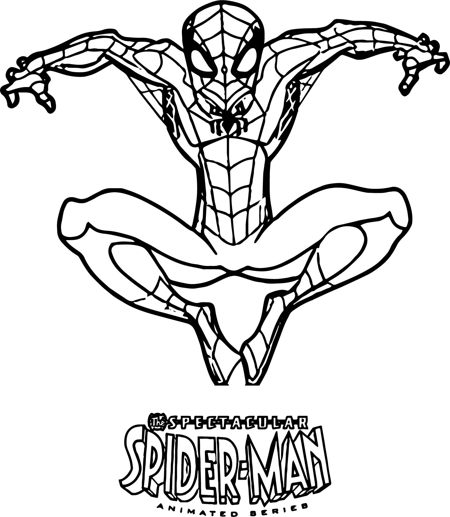 Spiderman Printable Coloring