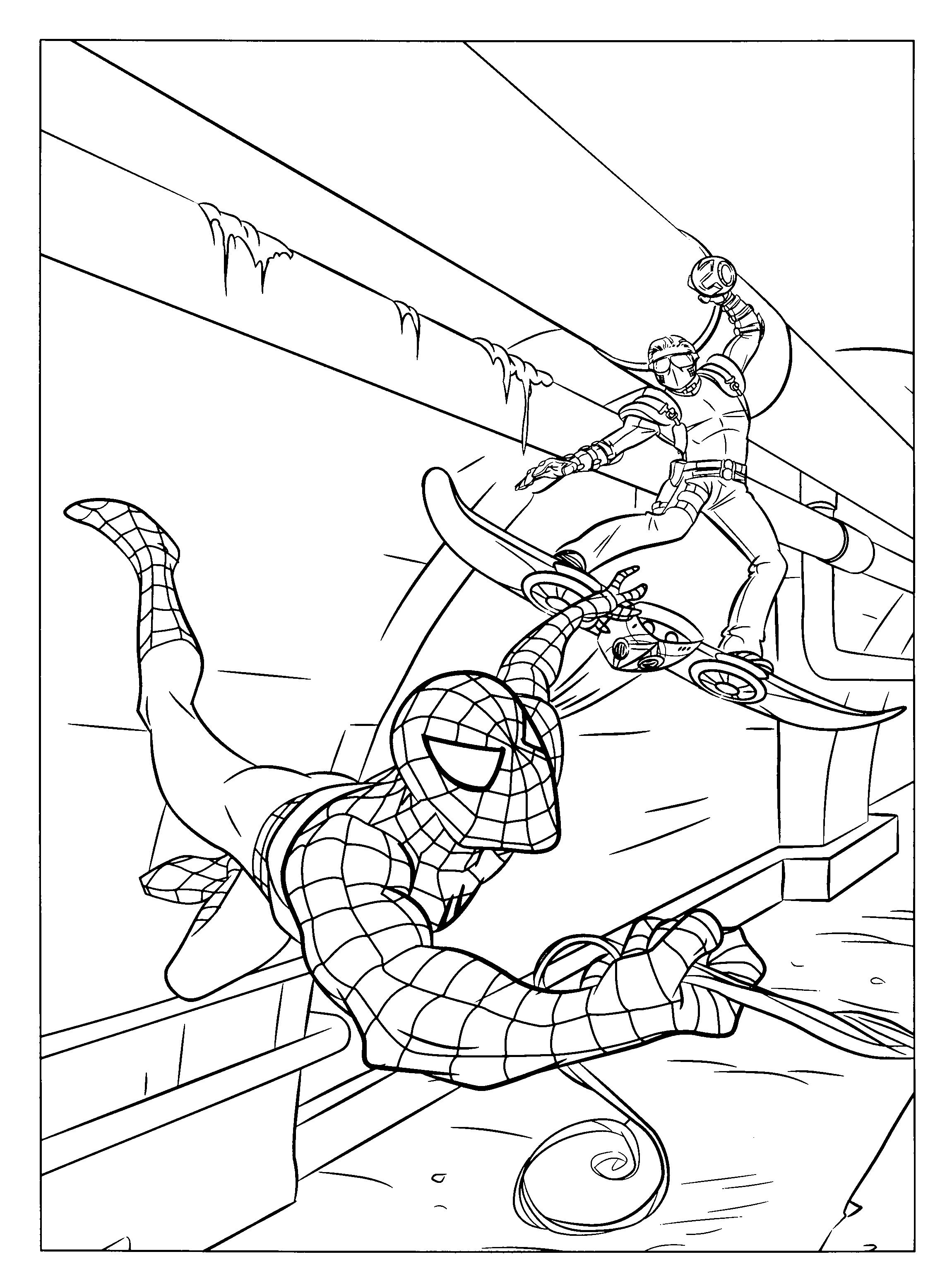 2300x3100 Spiderman 3 Coloring Pages.jpg Dessin A Colorier 12