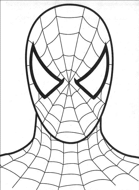566x773 Spiderman Cartoon Coloring Spiderman Cartoon Coloring Pages
