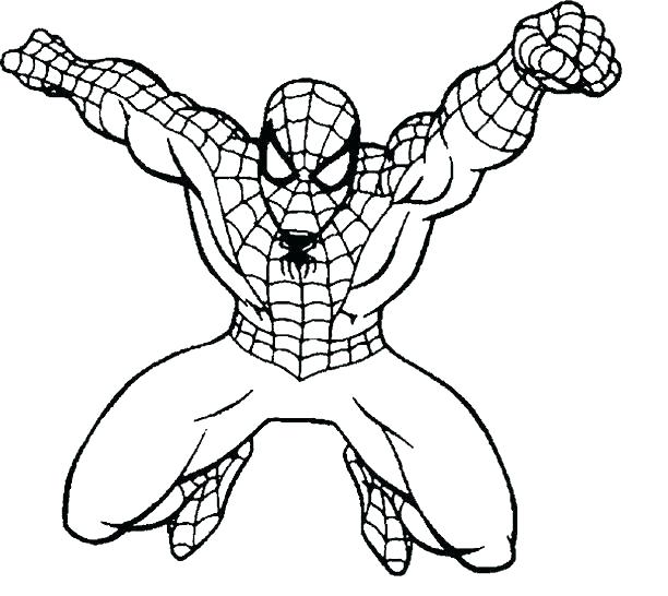 612x546 Spiderman Printable Coloring Pages Cartoon Coloring Pages Spider
