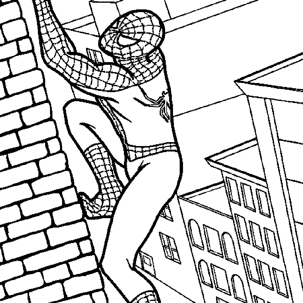 Spiderman Coloring Pages
