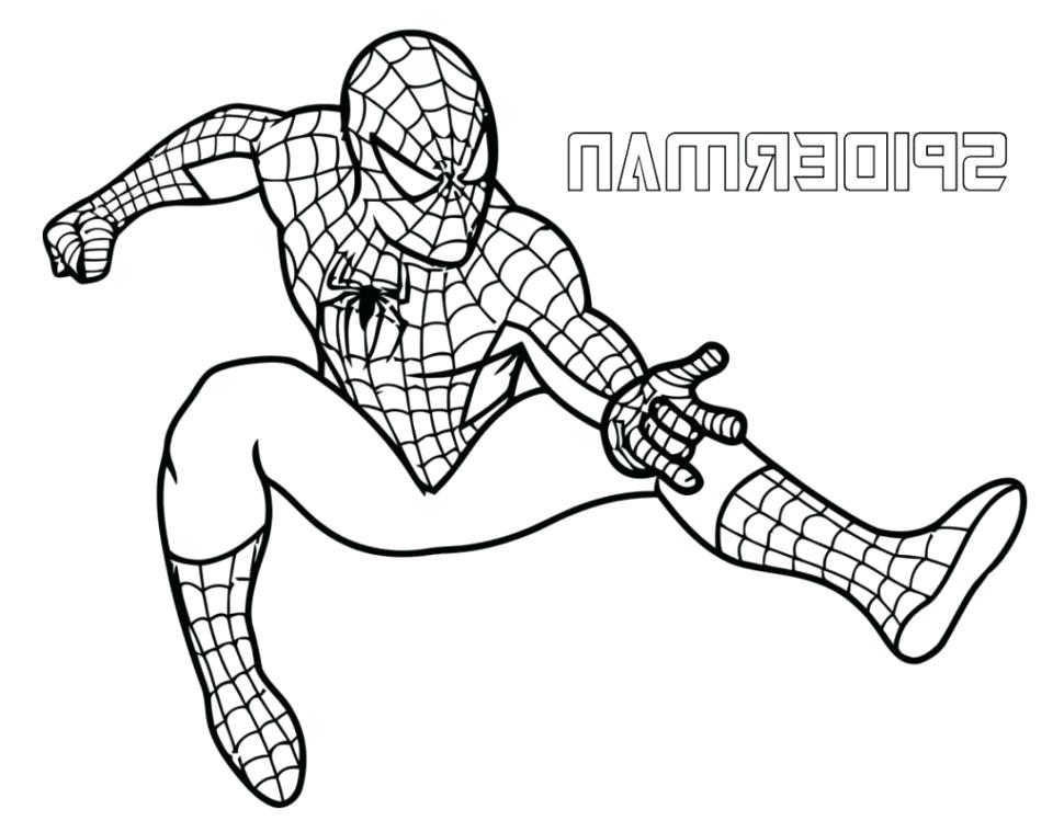 970x759 Spiderman Coloring Books As Amazing Coloring Pages Spiderman