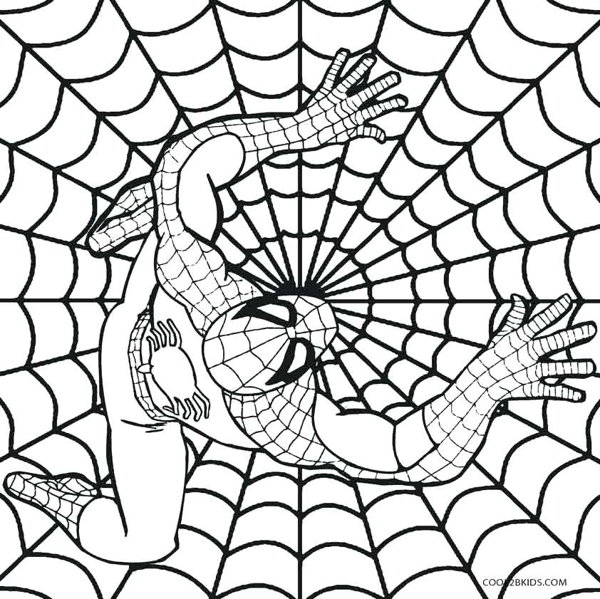 842x841 Spiderman Coloring Pages Printable Coloring Pages For Kids