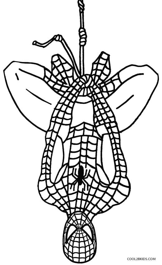 520x850 Printable Spiderman Coloring Pages For Kids Cool2bkids Comic