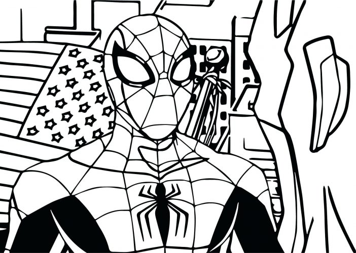 702x500 Coloring Pages ~ Spiderman Coloring Pages And Lego Spiderman