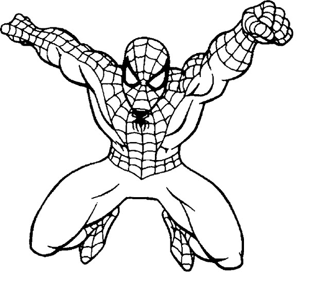 612x546 Spiderman Coloring Pages For Toddlers Spiderman Coloring Pages