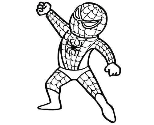 Spiderman Coloring Page Coloring Pages In Good Print Image 500x404 Spiderman Coloring Page Coloring Pages In Good Print Image
