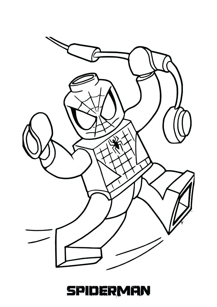 Spiderman Print Out Coloring Pages 744x1052 Spiderman Print Out Coloring Pages