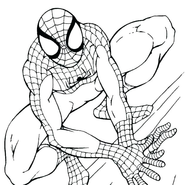 Exciting Amazing Spider Man Coloring Pages Coloring Pages Online 630x630 Exciting Amazing Spider Man Coloring Pages Coloring Pages Online