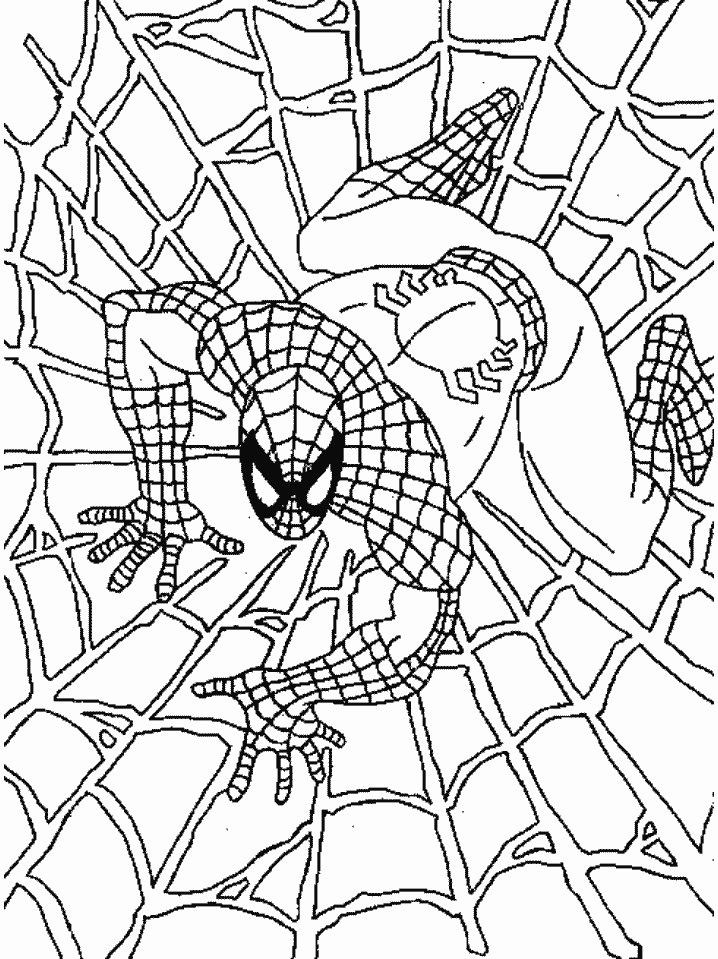 Free Printable Spiderman Coloring Pages For Kids 718x959 Free Printable Spiderman Coloring Pages For Kids