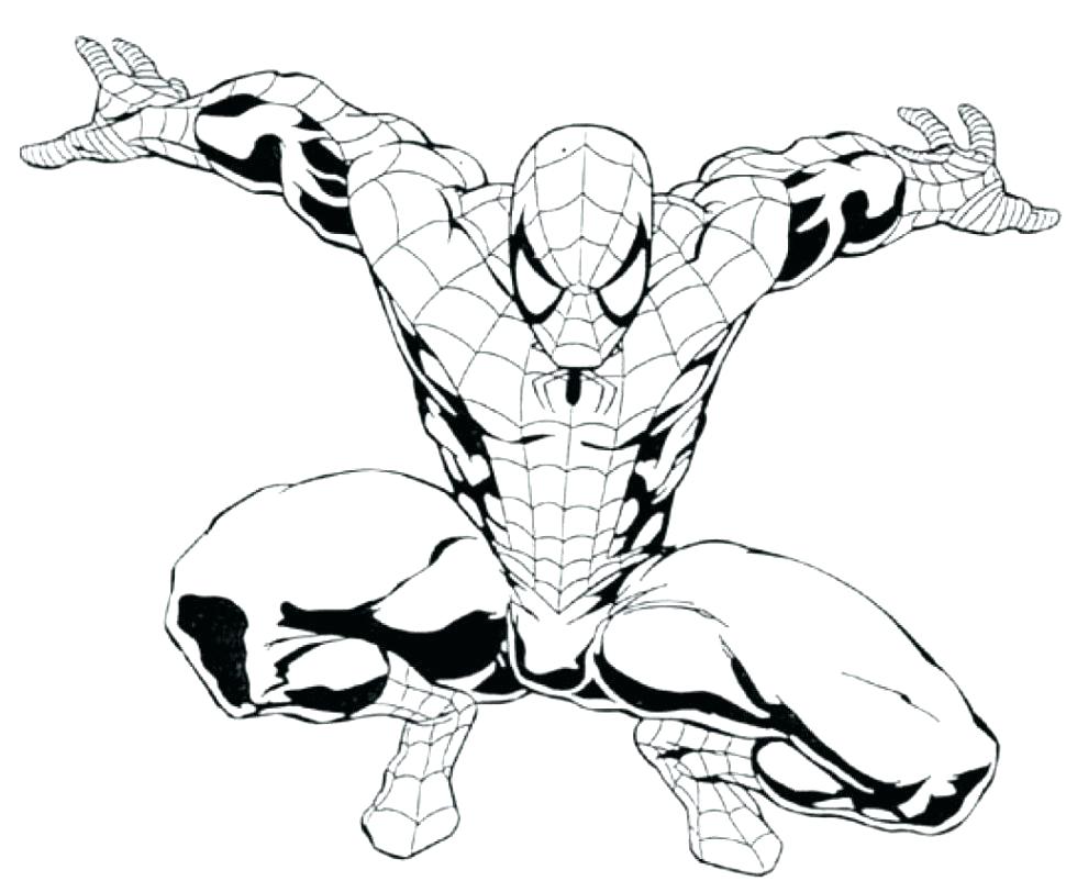 970x802 Spiderman Coloring Pages Coloring Pages Collection