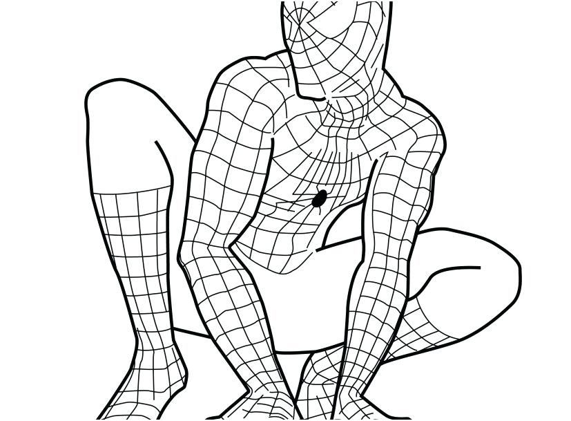 827x609 Spider Man Coloring Pages Amazing Coloring Pages Ultimate