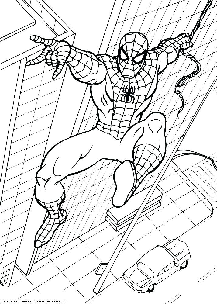714x1000 Spiderman Color Book And Coloring Pages On Coloring Book Info 68