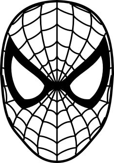Spiderman Logo Coloring Pages