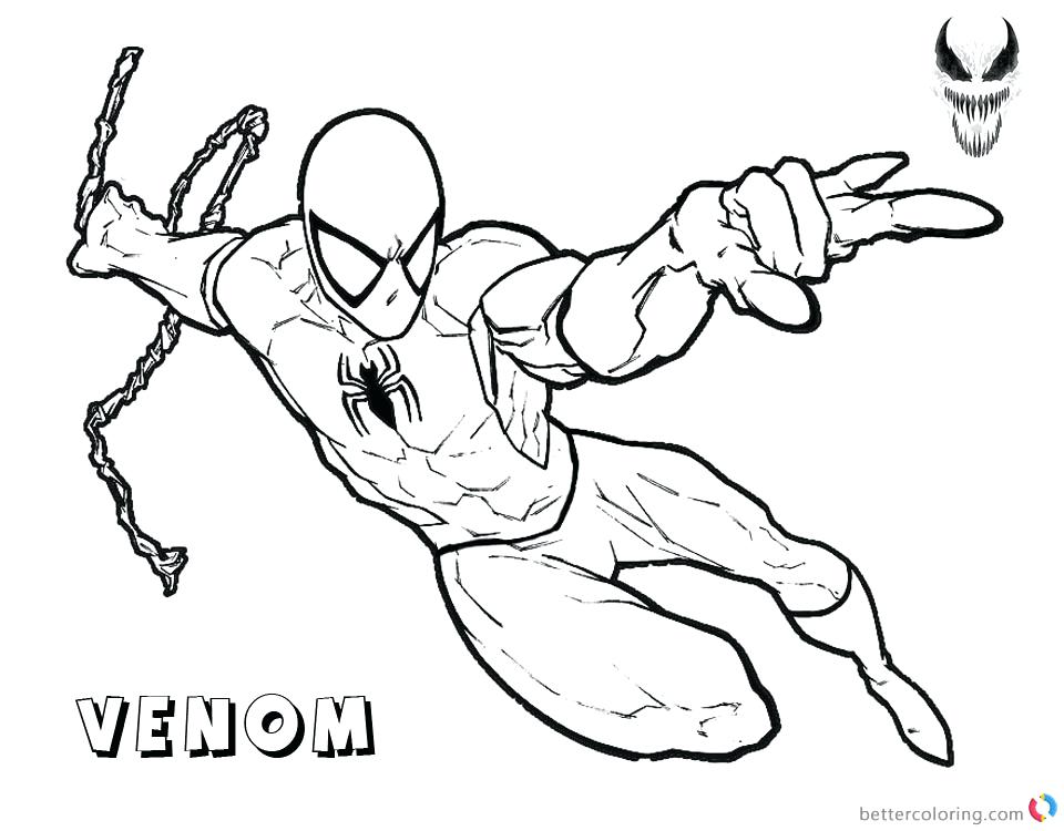 960x750 Free Printable Spiderman Logo Coloring Pages Kids Coloring Venom