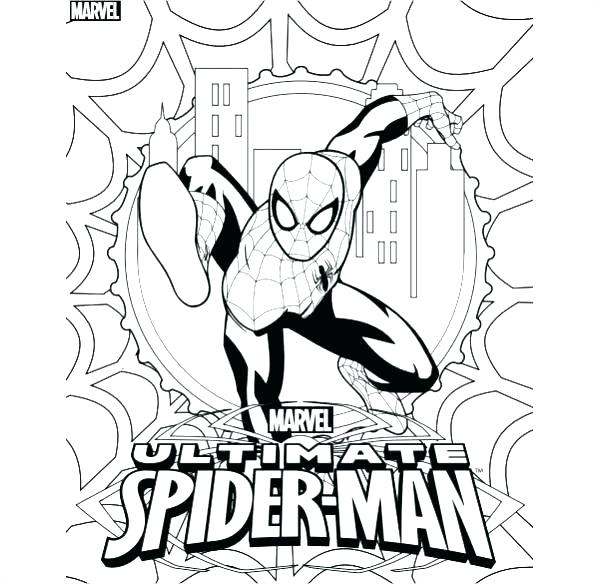 599x584 Ultimate Spiderman Coloring Pages Lego Logo Hulk And Kids