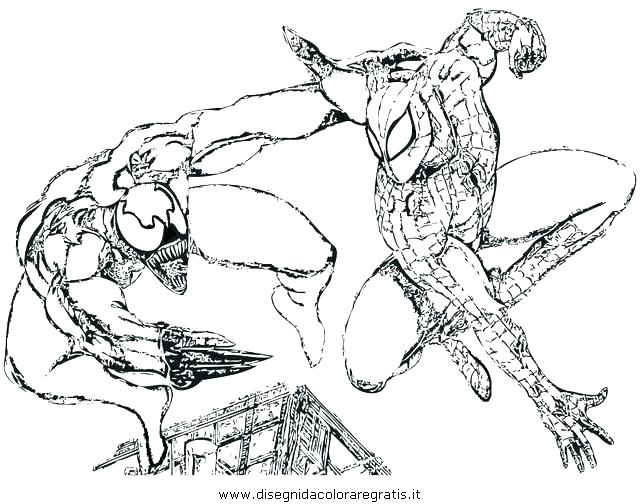 640x504 Spiderman And Venom Coloring Pages Venom Coloring Sheets Pages By