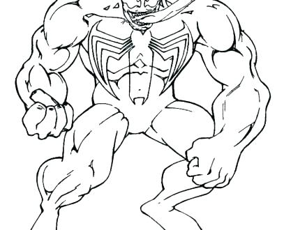 Spiderman Vs Venom Coloring Pages at GetColorings.com | Free printable ...