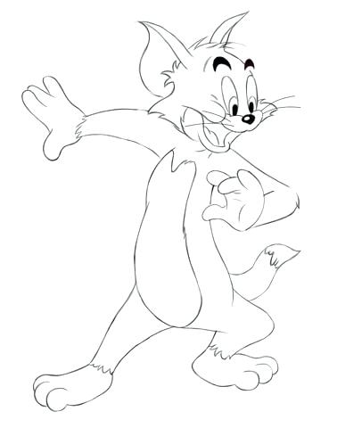 378x480 Tom And Jerry Spike Coloring Pages Tom And Jerry Coloring Pages