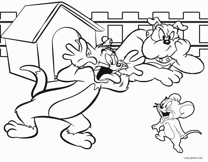 700x548 Free Printable Tom And Jerry Coloring Pages For Kids Cool2bkids