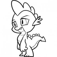 Spike Coloring Pages Ella Claire's My Little Pony Birthday 236x236 Spike Coloring Pages Ella Claire's My Little Pony Birthday