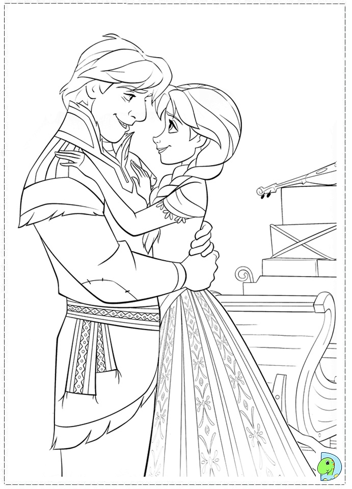 691x960 Frozen Coloring Pages, Disney's Frozen Coloring Page