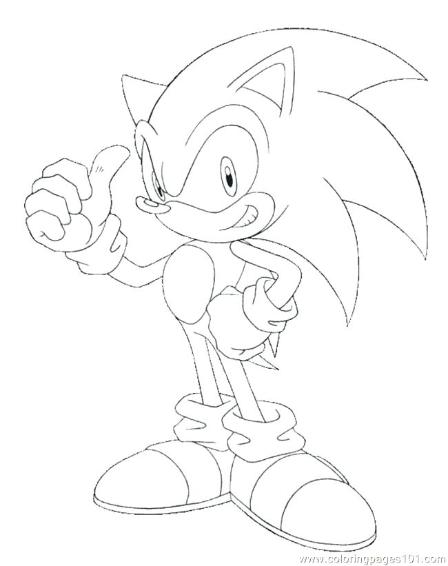 650x821 Dark Sonic Colouring Pages X Coloring Page