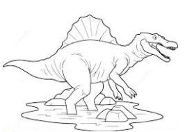 Spinosaurus Coloring Pages Spinosaurus Coloring Page Birthday 266x190 Spinosaurus Coloring Pages Spinosaurus Coloring Page Birthday