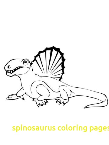 Spinosaurus Coloring Pages With Spinosaurus Dinosaur Coloring Page 360x480 Spinosaurus Coloring Pages With Spinosaurus Dinosaur Coloring Page