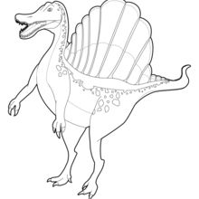 Spinosaurus Coloring Pages 220x220 Spinosaurus Coloring Pages