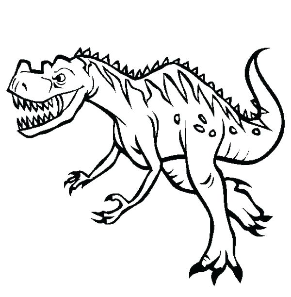 600x612 Spinosaurus Coloring Page Coloring Pages Remarkable Printable