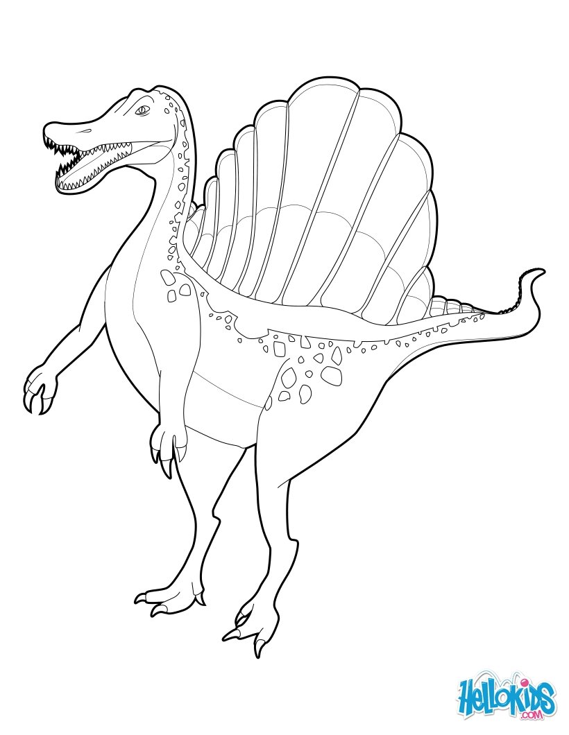 820x1060 Spinosaurus Coloring Pages Printable Spinosaurus Coloring Page 8sb