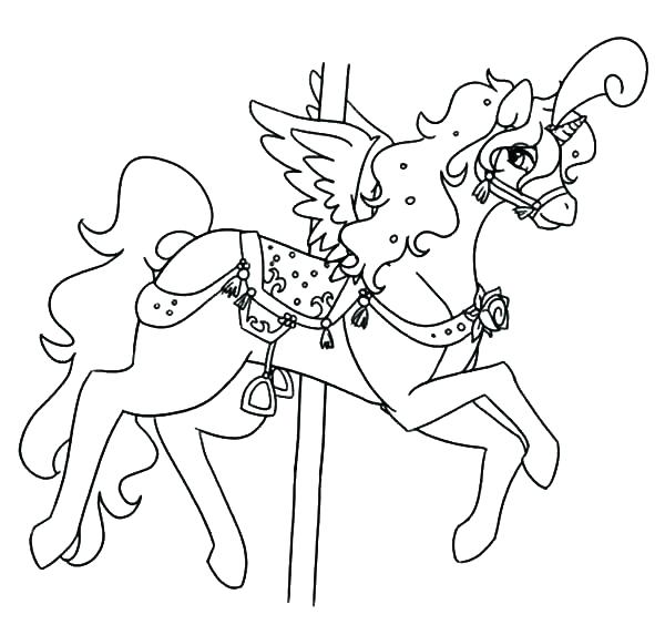 Spirit Horse Coloring Pages Carousel Horse Coloring Pages Horse 600x564 Spirit Horse Coloring Pages Carousel Horse Coloring Pages Horse